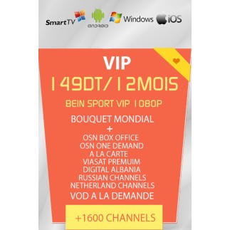 Récepteur Geant CX-1200HD + 12 mois IPTV VIP 2000 chaines TV tunisie