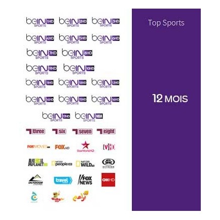 Abonnement Bein Sports 12 mois TOP SPORTS tunisie