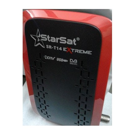 Récepteur Starsat SR-T14 EXTREME (2020 Extreme) + 15 mois Sharing Forever et 12 mois IPTV AIRYSAT + VOD