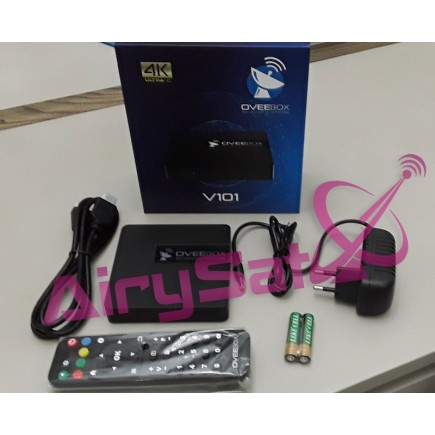 Box Android OVEEBOX V101 4K + 12 mois IPTV AIRYSAT tunisie