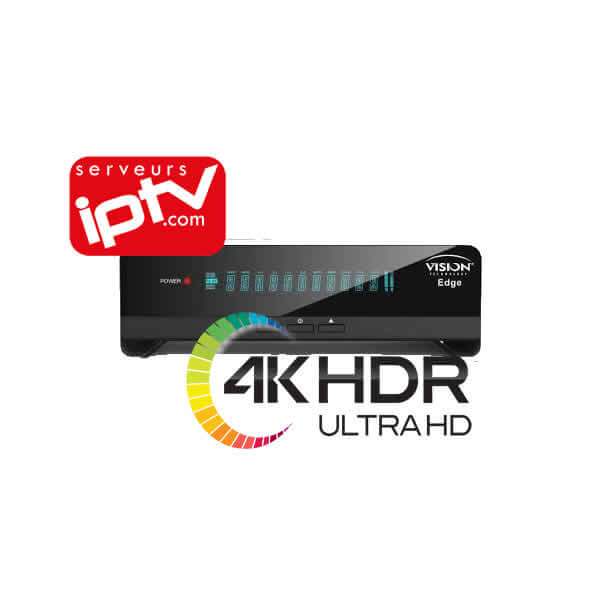 Vente IPTV sur récepteur Vision Pocket et Vision Edge 4K