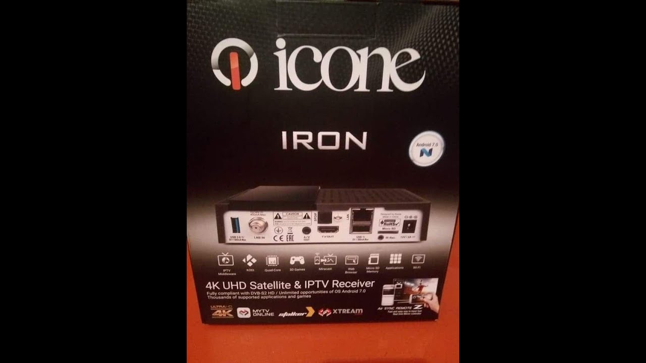 Vente IPTV icone iron+