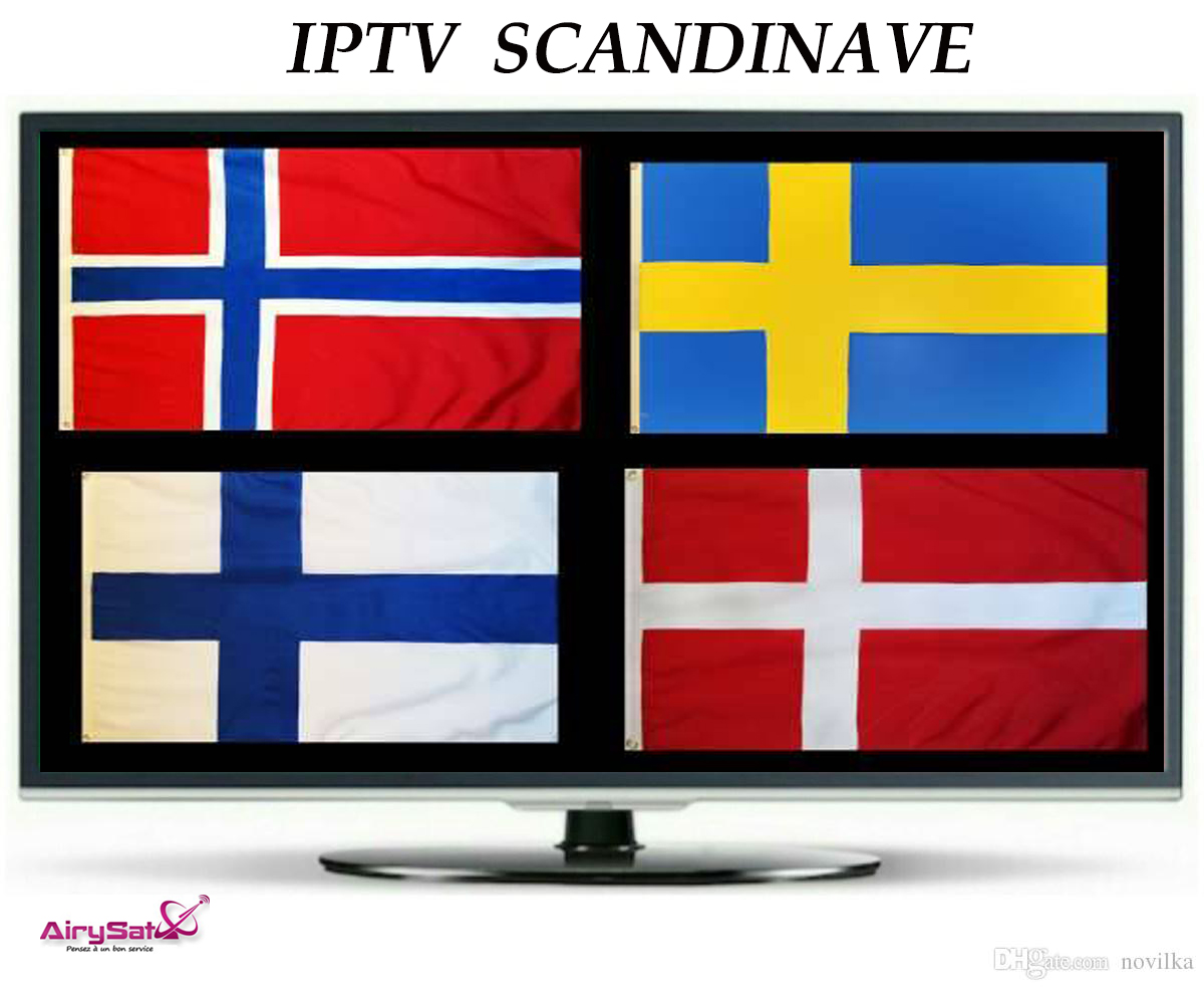 IPTV Scandinave – Chaines Scandinaves sur IPTV AIRYSAT