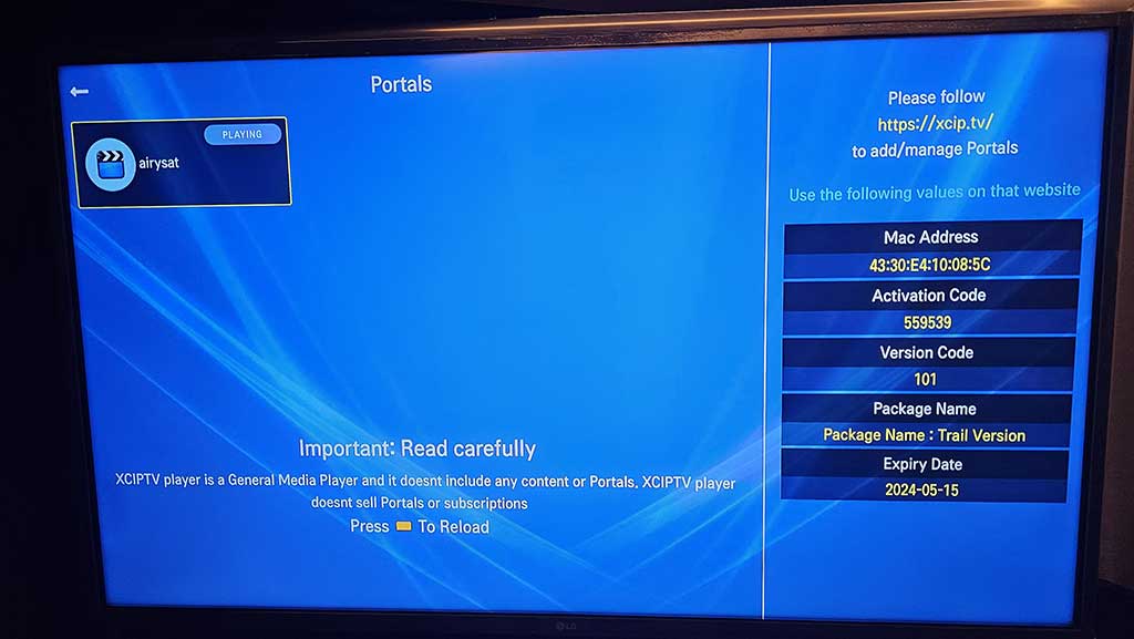 XCIPTV PLAYER sur SMART TV Samsung & LG – Installation IPTV, Conseils ...