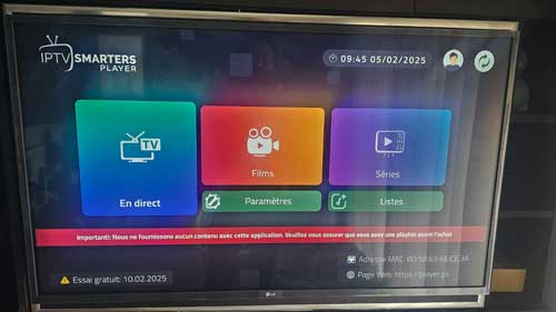 activation iptv smarters player